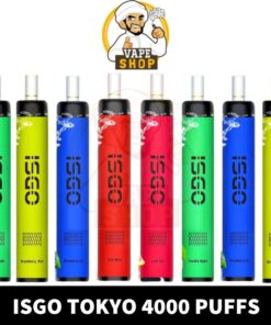 Isgo Tokyo 4000 Puffs 2% nicotine best Disposable shop In dubai