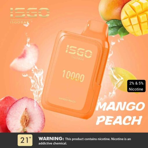 ISGO Bar Disposable 10000 Puffs 2% Rechargeable Vape in Dubai, UAE - Image 7