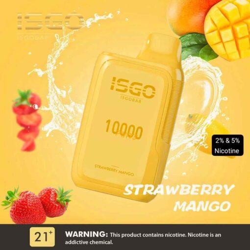 ISGO Bar Disposable 10000 Puffs 2% Rechargeable Vape in Dubai, UAE - Image 6