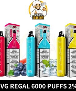 IVG Regal 6000 Puffs 2% Nicotine Disposable Vape in dubai