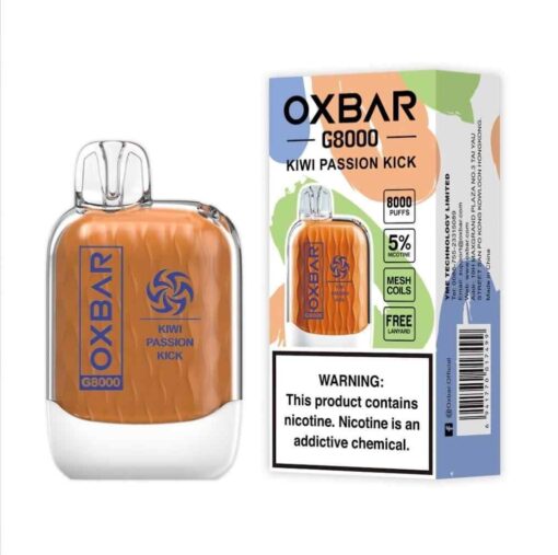 OXBAR G8000 Disposable 5% 8000Puffs Rechargeable Vape in Dubai, UAE - Image 7
