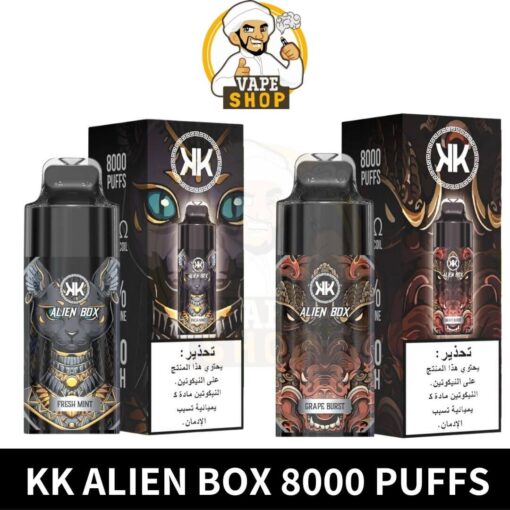 KK Alien Box 8000 Puffs 15ml 5% Disposable Vape In Dubai
