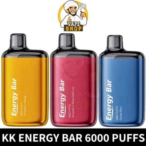 Kk Energy Bar 6000 Puffs Disposable Vape In Dubai