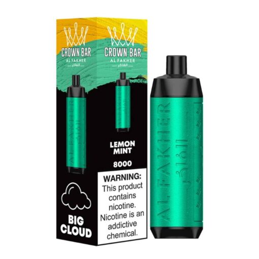 Crown bar al fakher 8000 puffs 50MG - Image 12