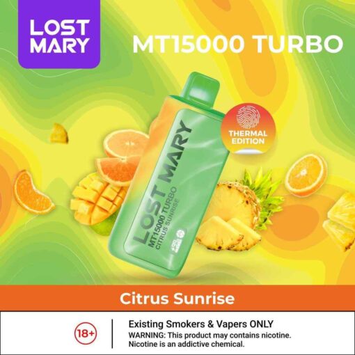 LOST MARY MT15000 TURBO 5% Disposable Vape - Image 10