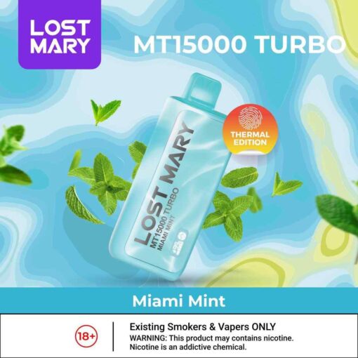 LOST MARY MT15000 TURBO 5% Disposable Vape - Image 8