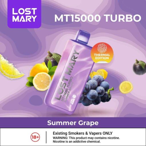 LOST MARY MT15000 TURBO 5% Disposable Vape - Image 3