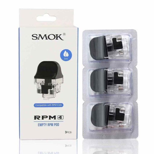 SMOK RPM 4 Empty Pod Cartridge in Dubai, UAE - 3 PCS Per Pack - Image 3