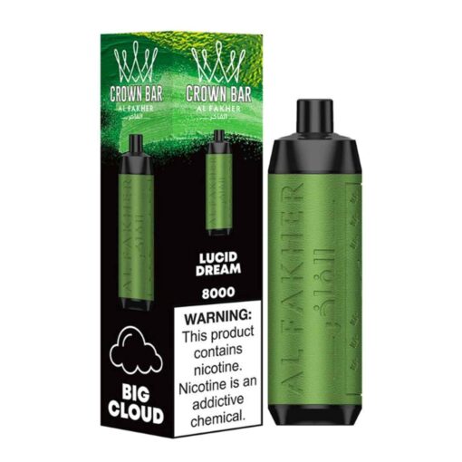 Crown bar al fakher 8000 puffs 50MG - Image 2