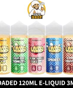 Loaded E-liquid 120ml 3mg Nicotine All Flavors Available Vape Shop In Dubai, UAE