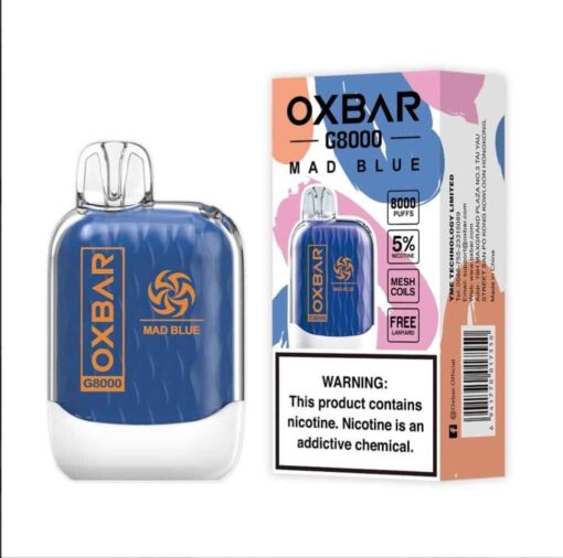 OXBAR G8000 Disposable 5% 8000Puffs Rechargeable Vape in Dubai, UAE - Image 5