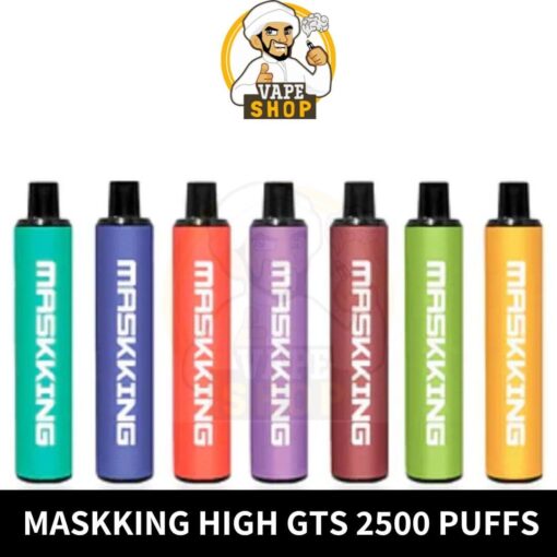 MASKKING GTS 2500 Puffs 2% Disposable Vape in DubaI