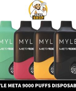 MYLE Meta 9000 Puffs 50mg Nicotine in Dubai