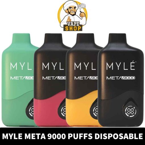 MYLE Meta 9000 Puffs 50mg Nicotine in Dubai
