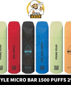 Myle Micro Bar 1500 puffs 2% (20mg) Disposable in dubai
