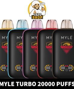 MYLE Turbo 20000 Puffs 50MG Disposable Vape in Dubai