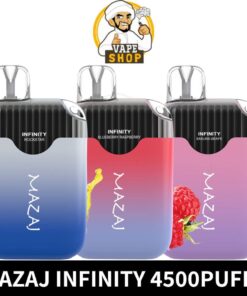 Mazaj Infinity Disposable 4500Puffs 5% Rechargeable Vape in Dubai