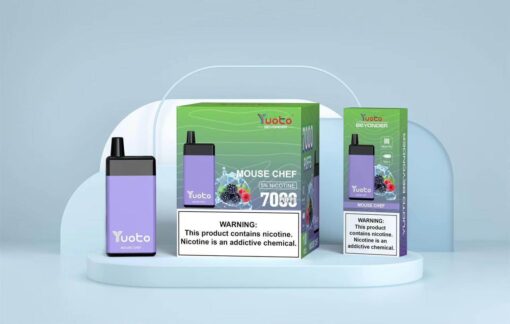Yuoto Beyonder Disposable 7000 Puffs 50mg Rechargeable Vape in Dubai - Image 3