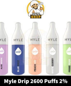 Myle Drip 2600 Puffs 2% disposable vape shop in dubai