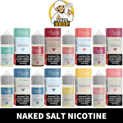 Naked Salt Nicotine Juice In Dubai UAE - Image 2