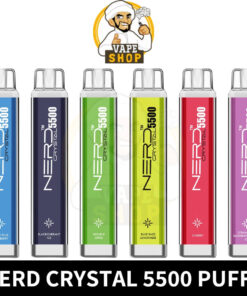 NERD Crystal Disposable vape 5500 Puffs in Dubai, UAE