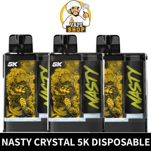 Nasty 5K Crystal 5000 Puffs 5% nicotine Disposable Vape In Dubai