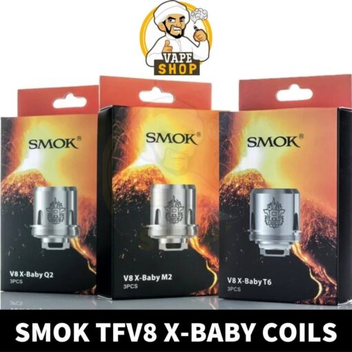 SMOK TFV8 X-BABY REPLACEMENT COILS - Image 2