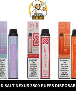 Pod Salt Nexus 3500 puffs disposable vape in dubai