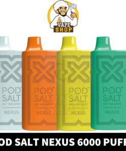 POD SALT Nexus 6000 Puffs 20mg Disposable Vape in Dubai, UAE