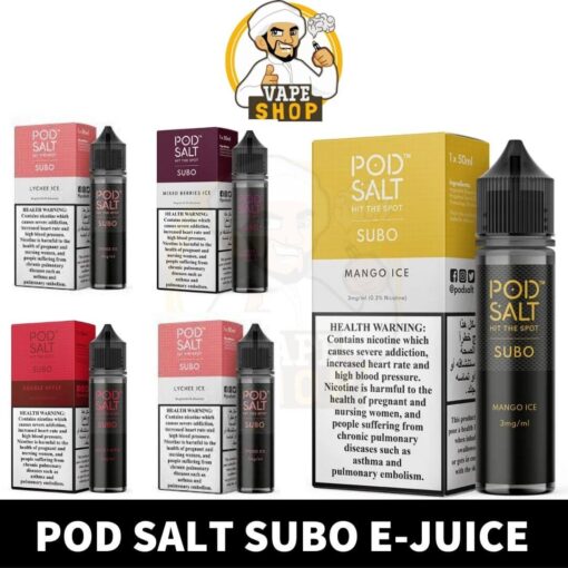 Pod Salt Subo 3MG 50ML E-Juice in Dubai - Image 2
