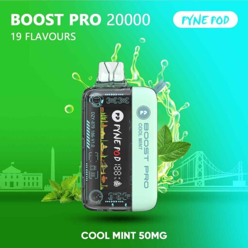 PYNE POD Boost Pro 20000 Puffs 50MG Disposable Vape in Dubai - Image 10