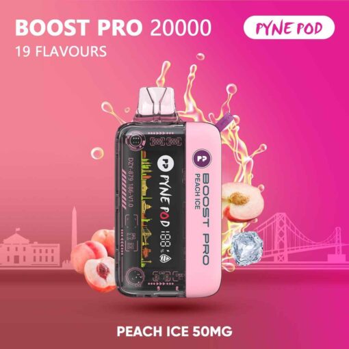PYNE POD Boost Pro 20000 Puffs 50MG Disposable Vape in Dubai - Image 5