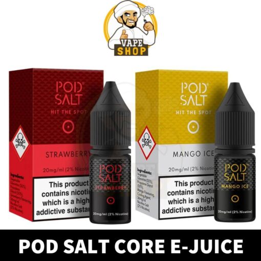 Pod Salt Core Salt Nicotine 20MG 30ML E-Juice in Dubai