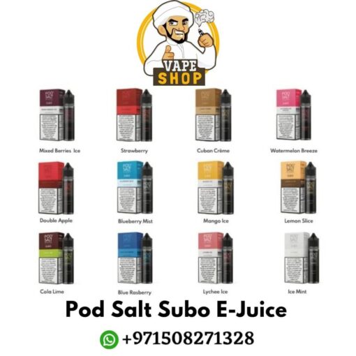 Pod Salt Subo 3MG 50ML E-Juice in Dubai - Image 3