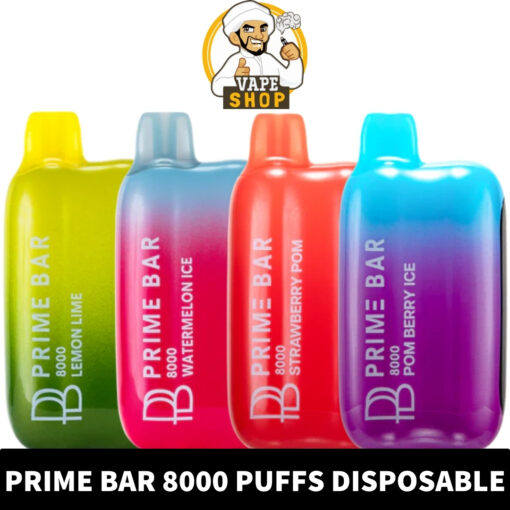 Prime Bar 8000 Puffs 50mg Disposable Vape
