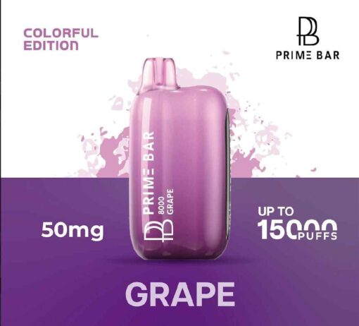 Prime Bar 8000 Puffs 50mg Disposable Vape - Image 17