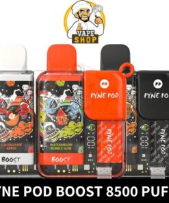 Pyne Pod Boost 8500 Puffs 5% Nicotine Rechargeable Vape in Dubai