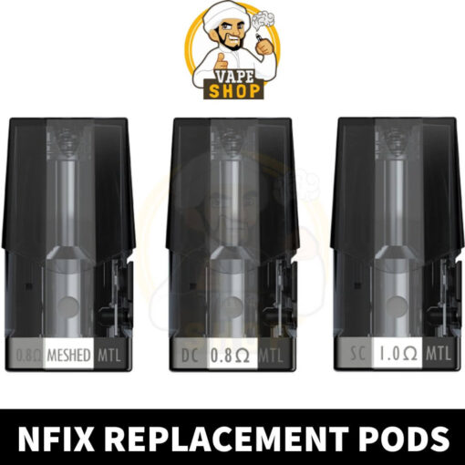 Smok Nfix Replacement Pods Buy in UAE Dubai Vape Shop