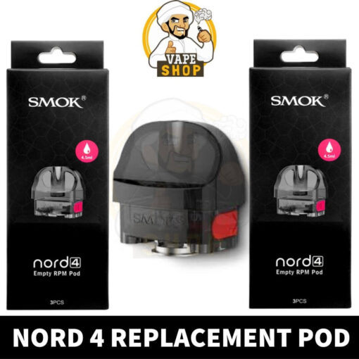 SMOK Nord 4 Replacement Pod (3 Pack) - Image 2