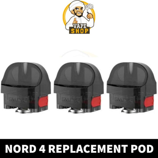 SMOK Nord 4 Replacement Pod (3 Pack)