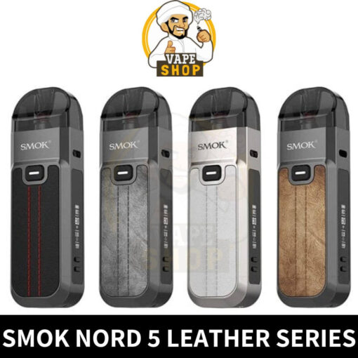 SMOK Nord 5 Leather Series 80W Pod System In Dubai