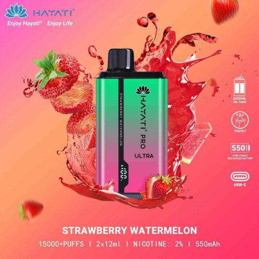 HAYATI Pro Ultra 15000 Puffs 2% Nicotine Disposable Vape in Dubai - Image 3