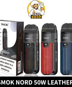 Smok Nord 50w 1800mAh (Leather Series) Pod System In Dubai, UAE