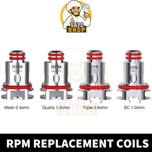 SMOK RPM Replacement Coil 5pcs Buy in UAE Dubai Vape Shop