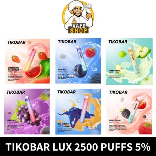 Tikobar Lux Disposable 2500 Puffs 5% Buy in Dubai UAE Shop - Image 2