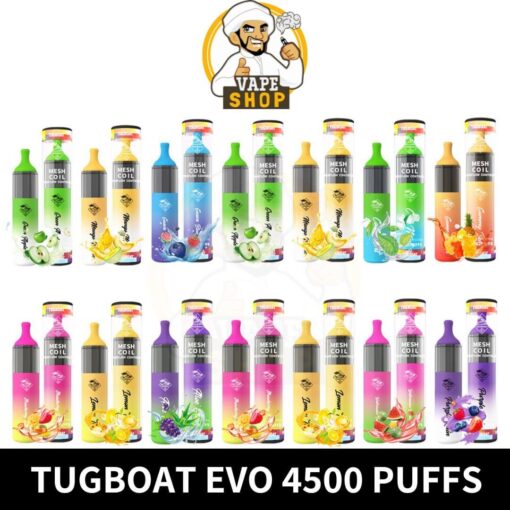 Tugboat Evo 4500 Puffs Dubai Vape Shop in dubai uae - Image 2