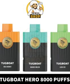 TUGBOAT HERO 8000 puffs disposable in dubai
