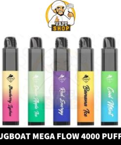 New Tugboat Mega Flow Disposable Vape 4000Puffs Buy in UAE Dubai