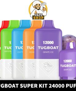 TUGBOAT SUPER KIT 24000 PUFFS 5% NICOTINE DISPOSABLE VAPE
