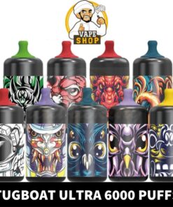 Tugboat Ultra Rechargeable Disposable Kit 6000 Puffs 15ml
